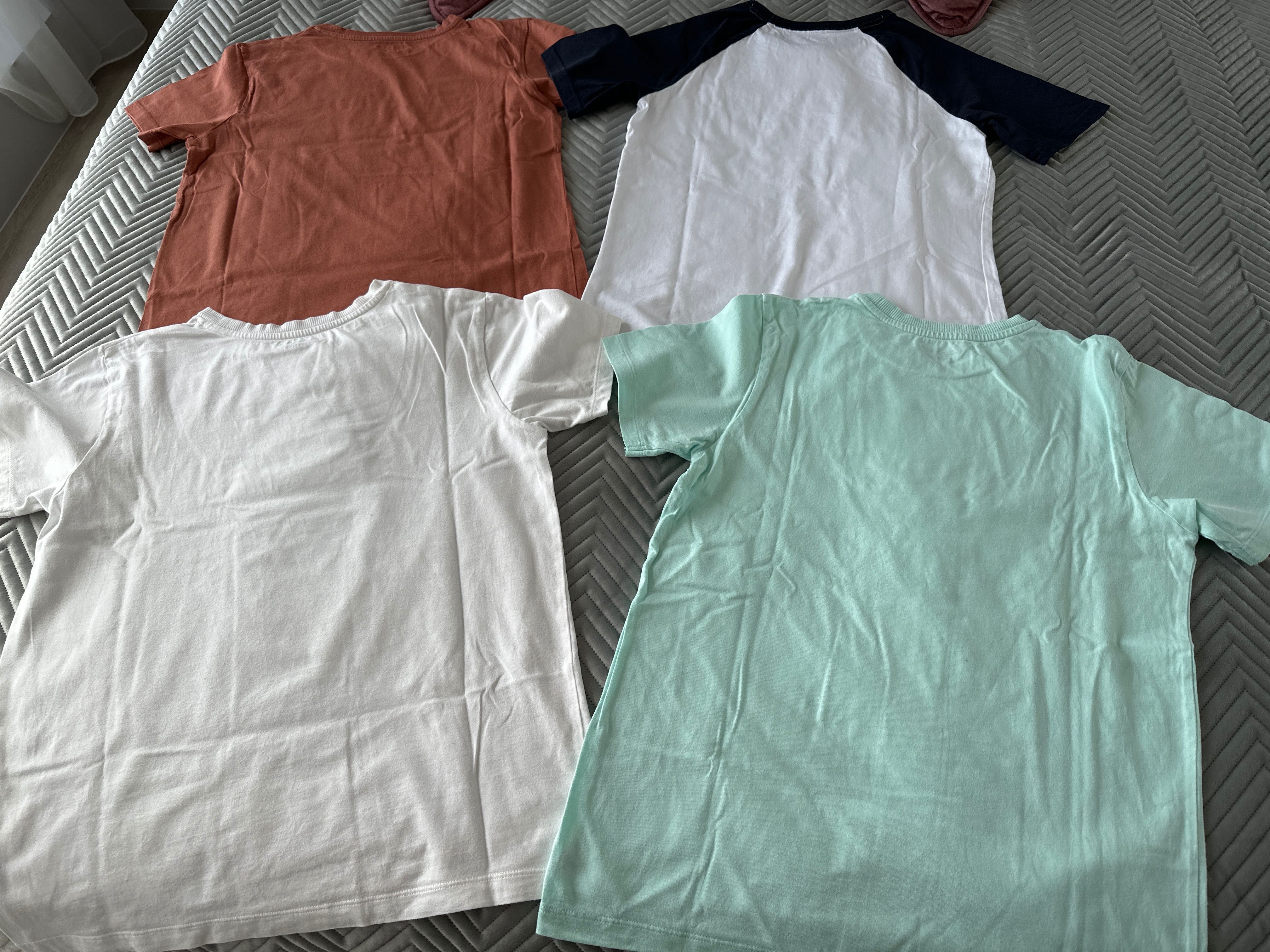 T-shirty chłopięce, rozmiar 158/164 cm.