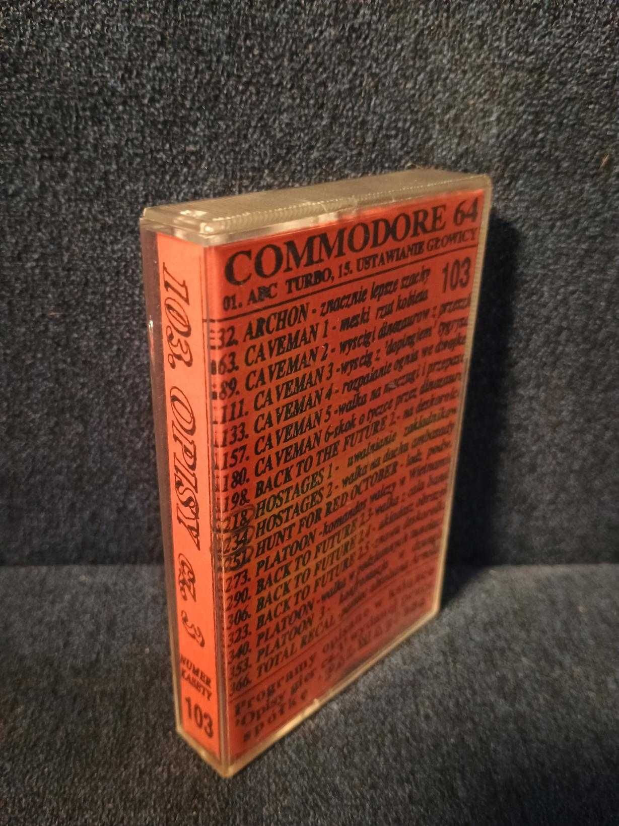 Kaseta Commodore 64 Waldico 103 Opisy gier cz. 3