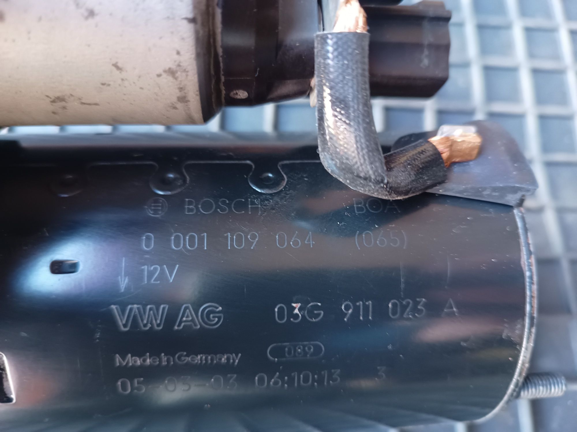 Rozrusznik Bosch Audi A4 B7 A6 C6 2.0 TDI Multitronic Automat 03G91102