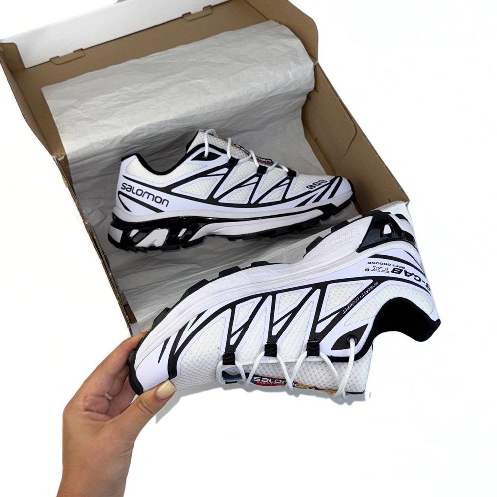 ‼️НАЛОЖКА‼️41-46 Salomon XT-6 white gore-tex / 9060 327