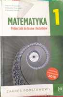 Matematyka 1, podręcznik do liceów i techników