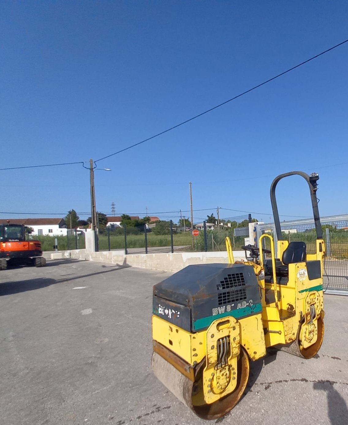 Cilindro compactador Bomag 80