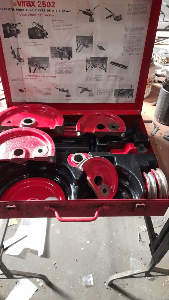 Curvadora Manual Virax 2502