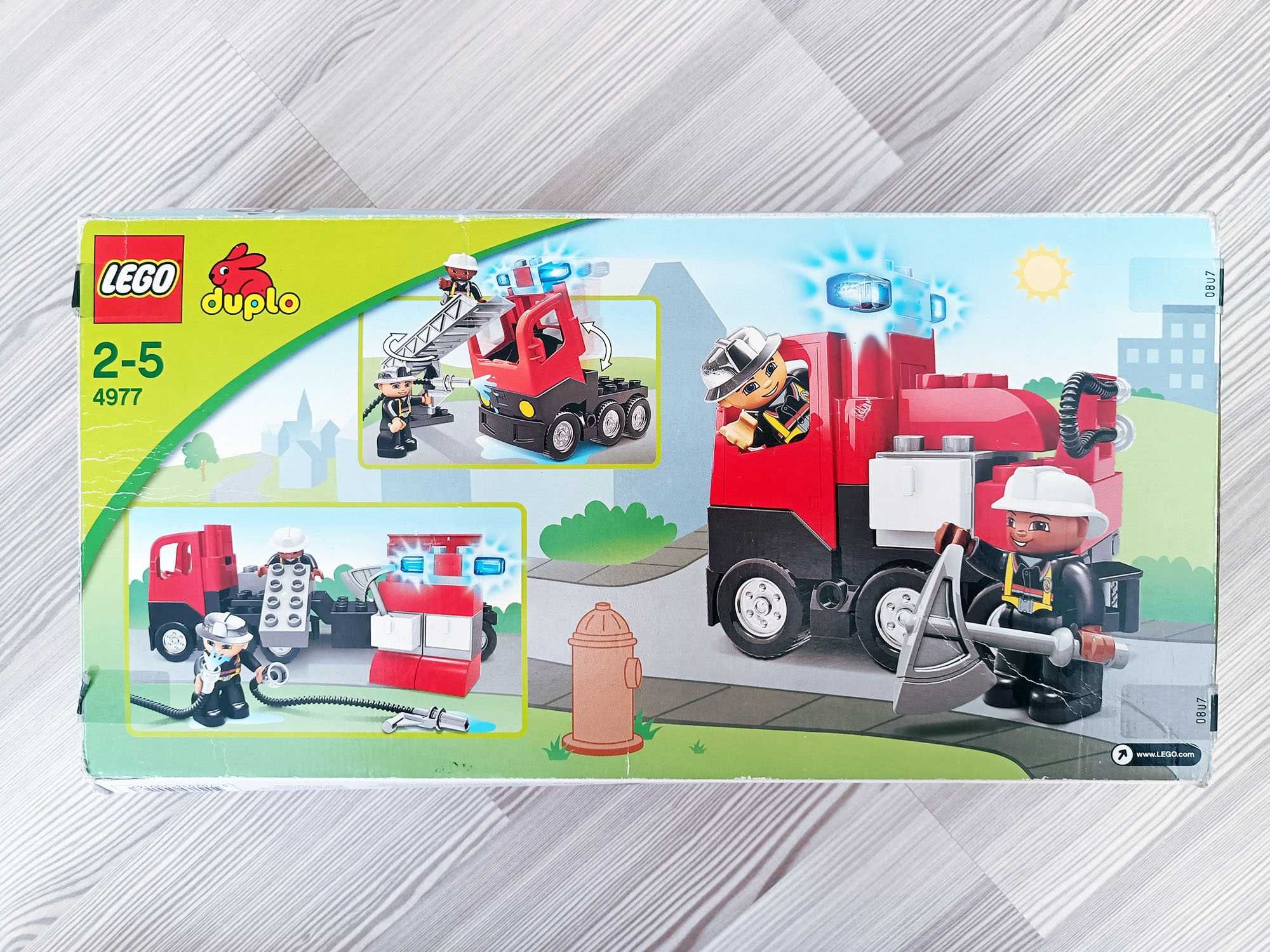 LEGO DUPLO Wóz Strażacki - Straż Pożarna 4977