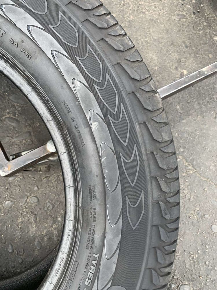 Шини 215/65 R15С пара Continental 2023p літо 6,4мм