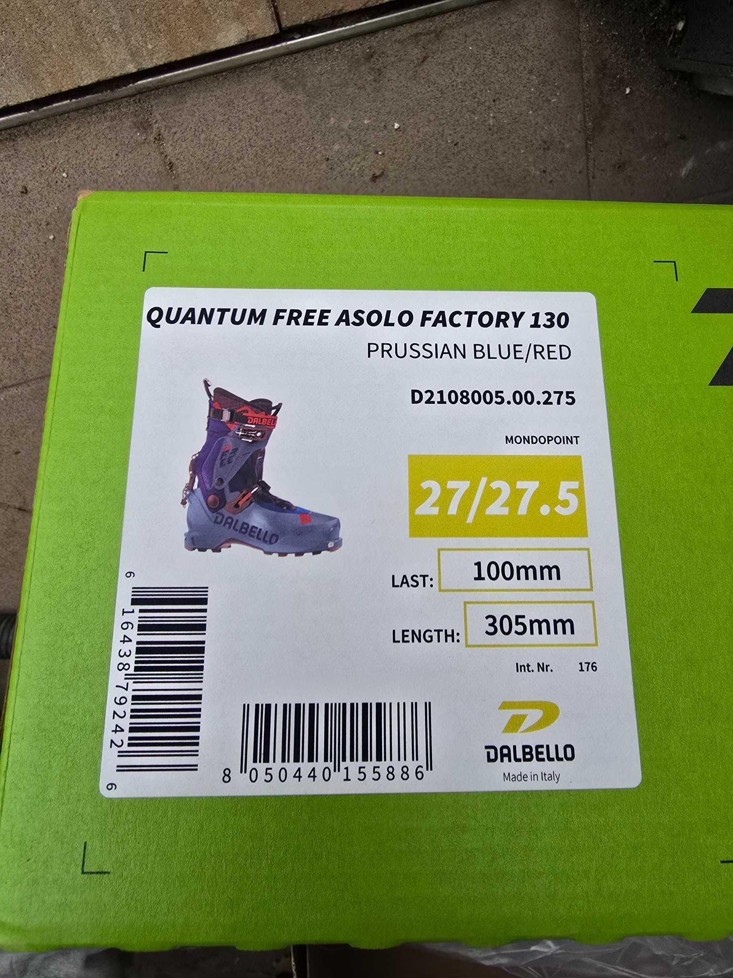Buty skiturowe Dalbello Quantum Asolo Free 130