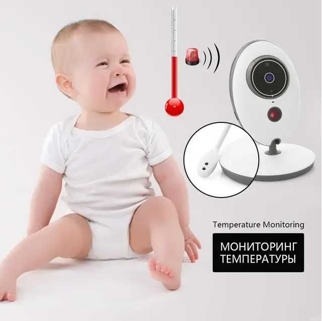 Видеоняня Maman Baby Monitor VB605+ родительский и детский блок Новая!