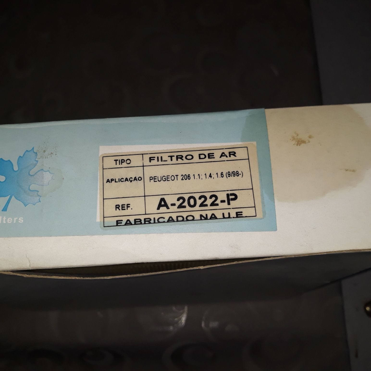 Filtros Peugeot 206