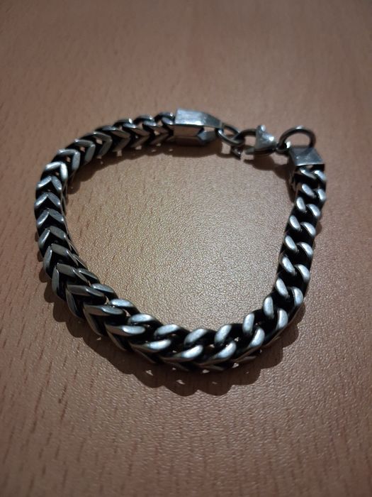 Pulseira aço inoxidável
