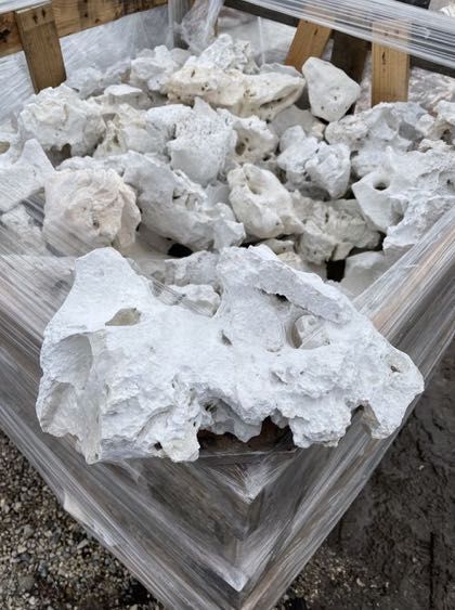SKAŁA WAPIENNA WAPIEŃ FILIPIŃSKI Skała do Akwarium Terrarium Tanganika