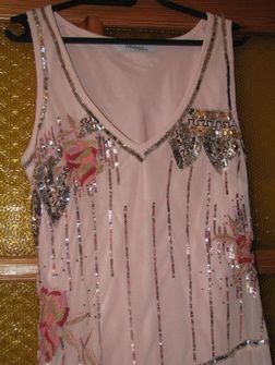 Новое платье праздничное вечернее вышивка бисер розовое
