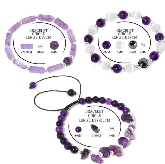 Pulseiras  de pedras em  vários modelos , desde