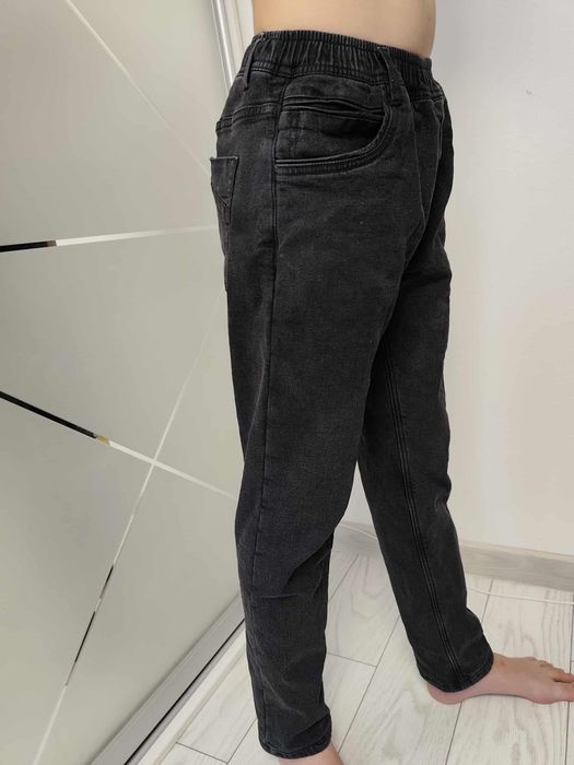 Штани зимові джинси утеплені розмір 164