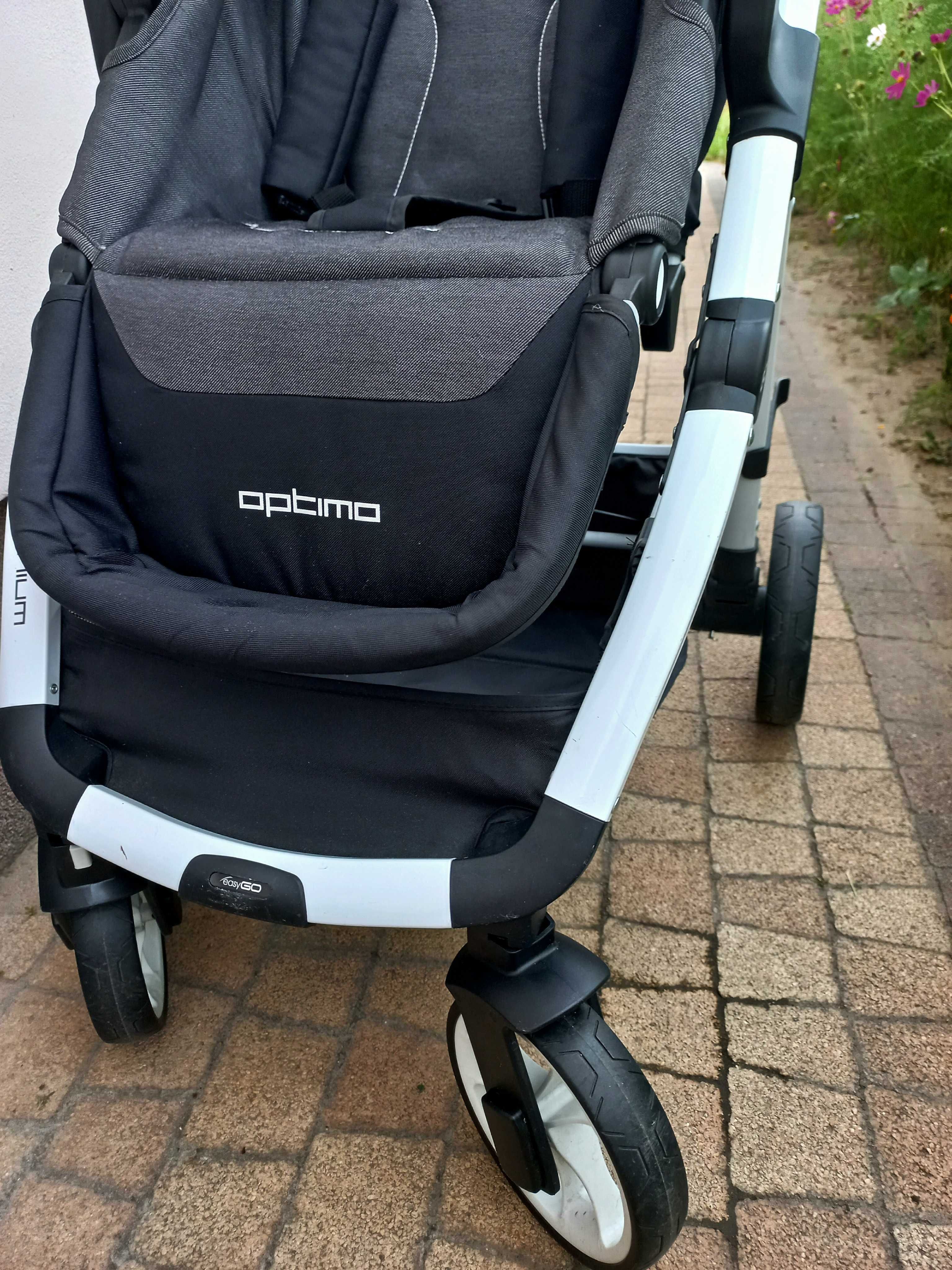 Wózek spacerówka easy go optimo stan idealny