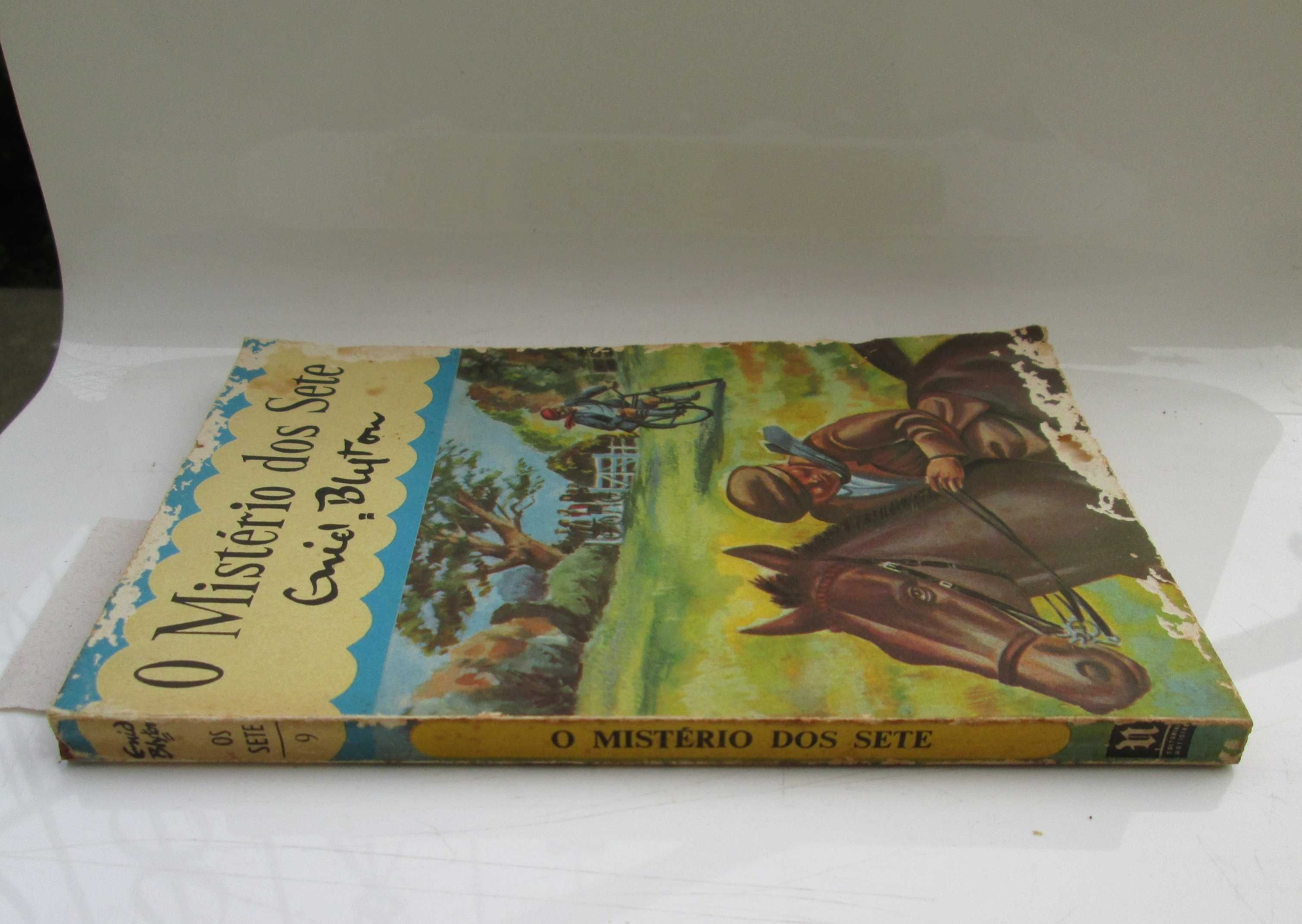 Livro O mistério dos Sete, Enid Blyton 1965