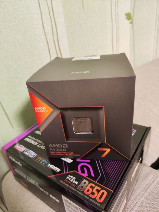 Процесор Ryzen 7 8700G/780M/AM5/DDR5