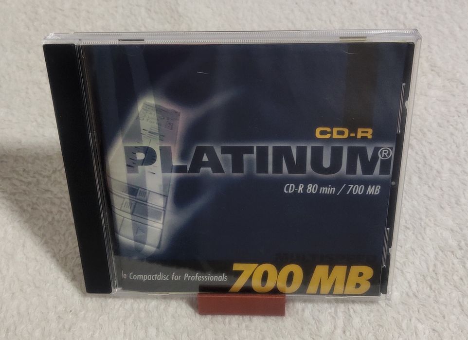 Диск CD R Platinum с коробкой