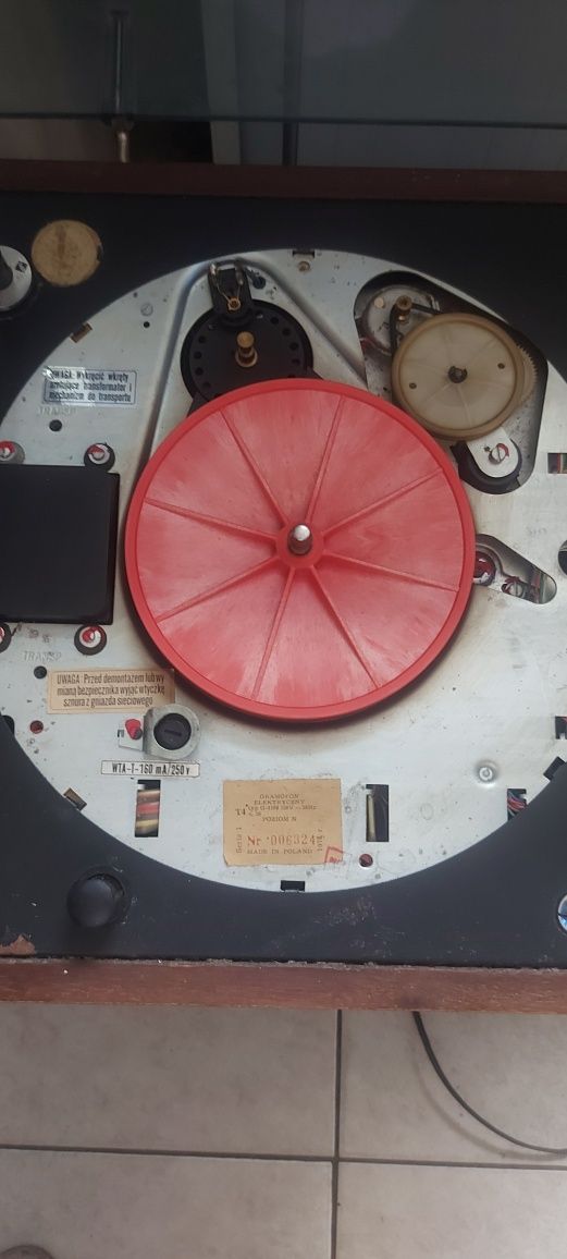 Gramofon Unitra Daniel G-1100 fs 2x ramię