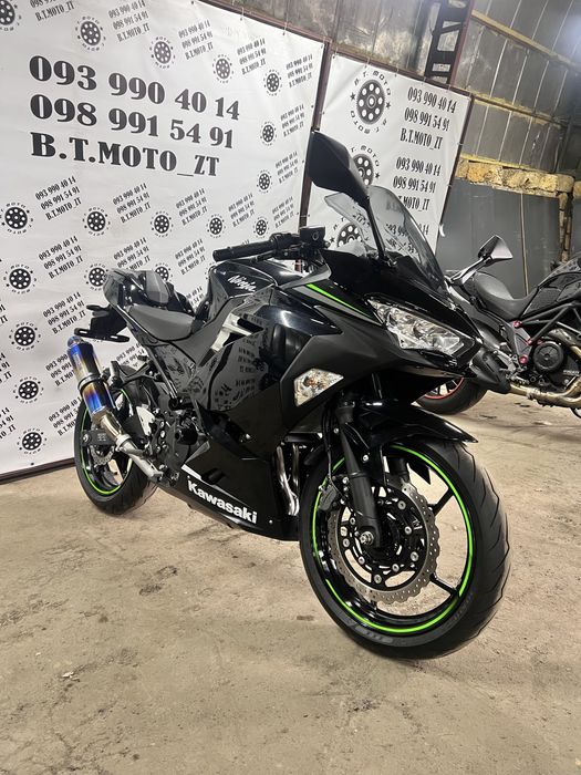 Японський мотоцикл Kawasaki ninja 2018 рік!  9 тис пробіг!!! ABS