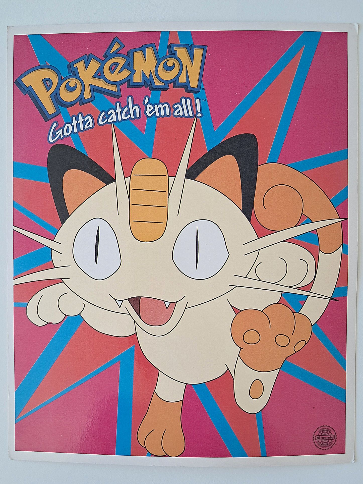 Postais XL Vintage de Pokémon (Nintendo, 1999)