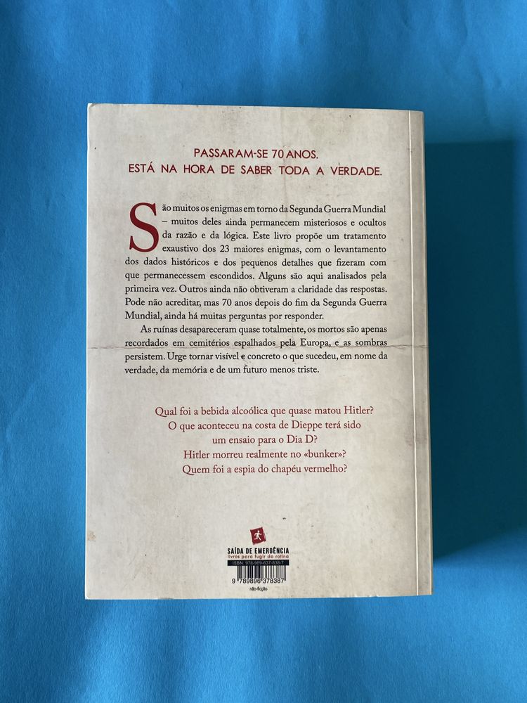 Os Grandes Enigmas da Segunda Guerra Mundial