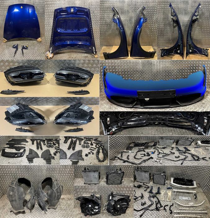 Разборка Porsche Taycan порше тайкан шрот запчасти в цвет, usa, европа