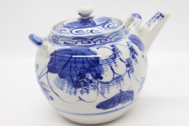 Bule Porcelana Chinesa Dinastia Qing Daoguang XIX