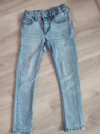 Spodnie jeansowe H&M rozmiar 116