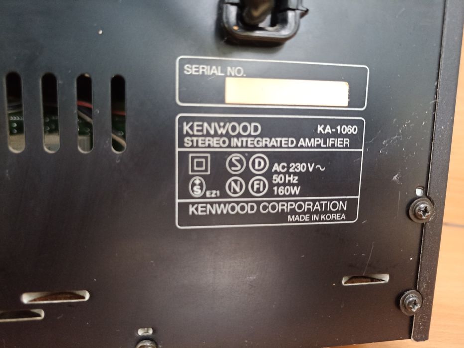 Amplificador Kenwood Ka 1060