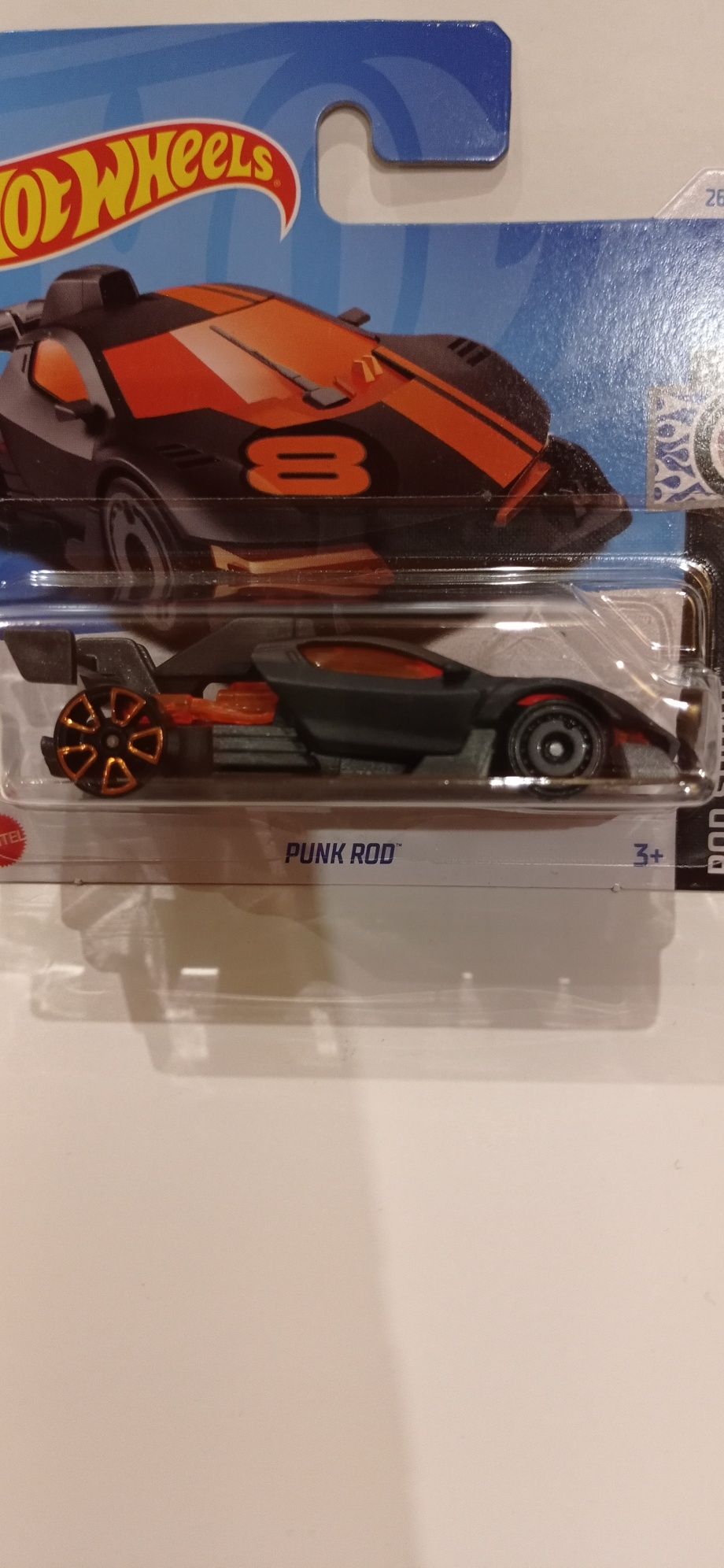 Hot Wheels Punk Rod auto samochód resorak zabawka dla dzieci