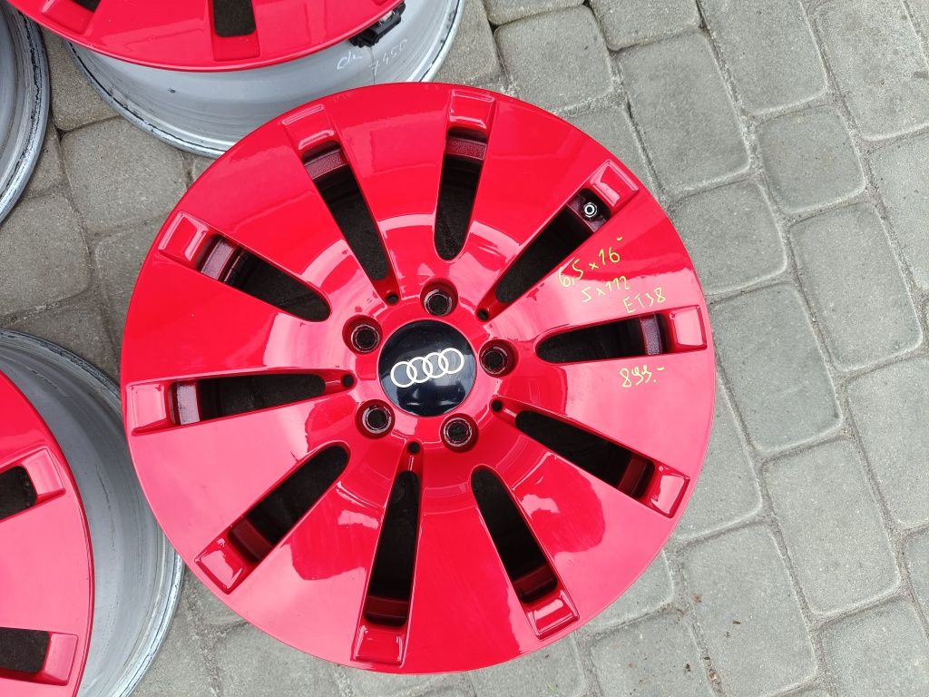 Alufelgi 16 " czerwień Audi a3 a4 A6