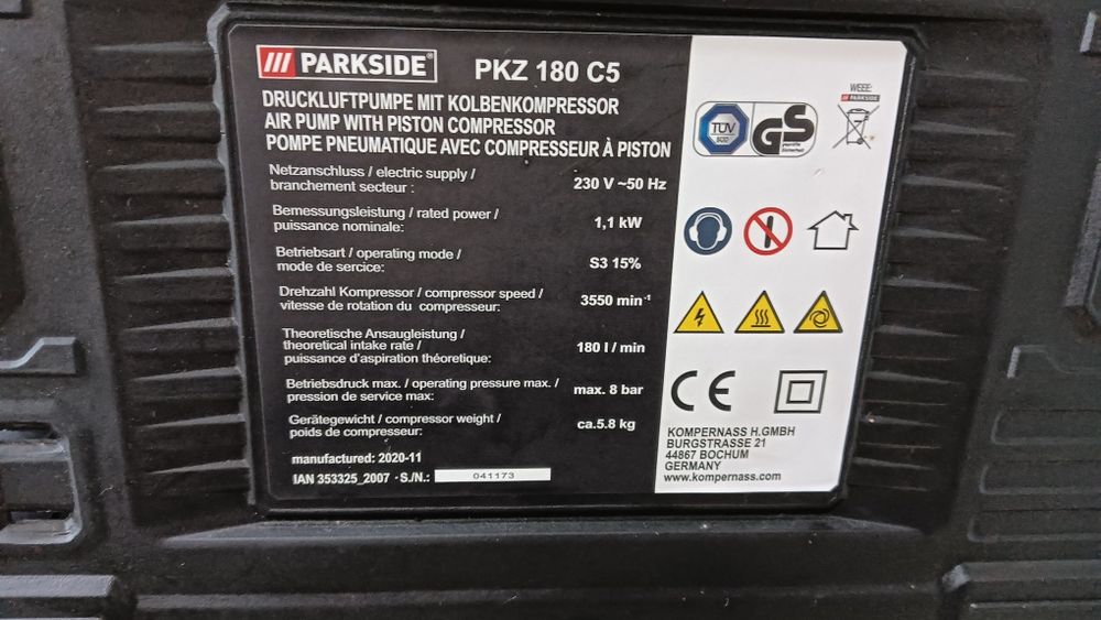 Compressor Parkside