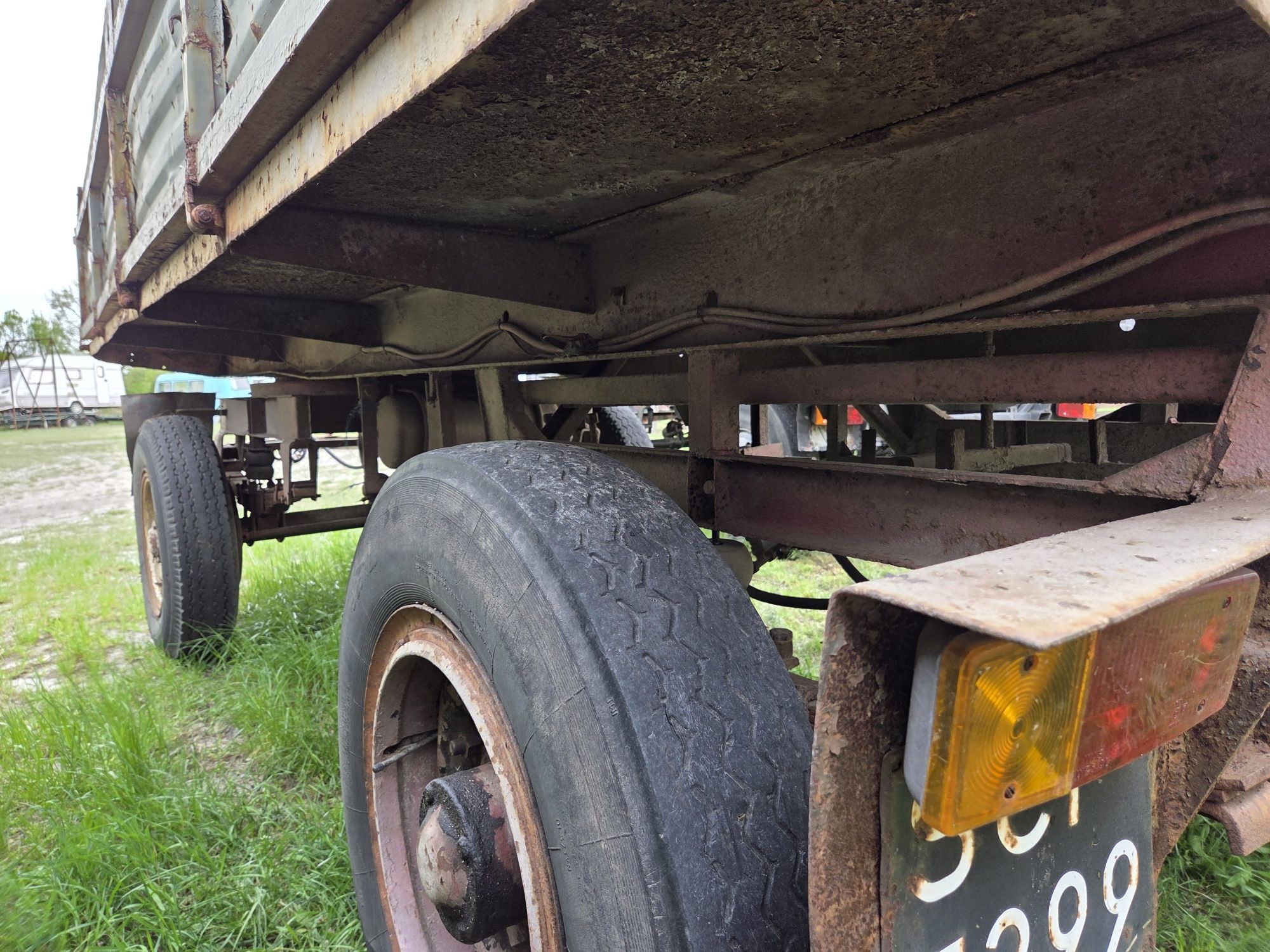 Przyczepa Autosan D50 6t. 84r. Transport Złoczew