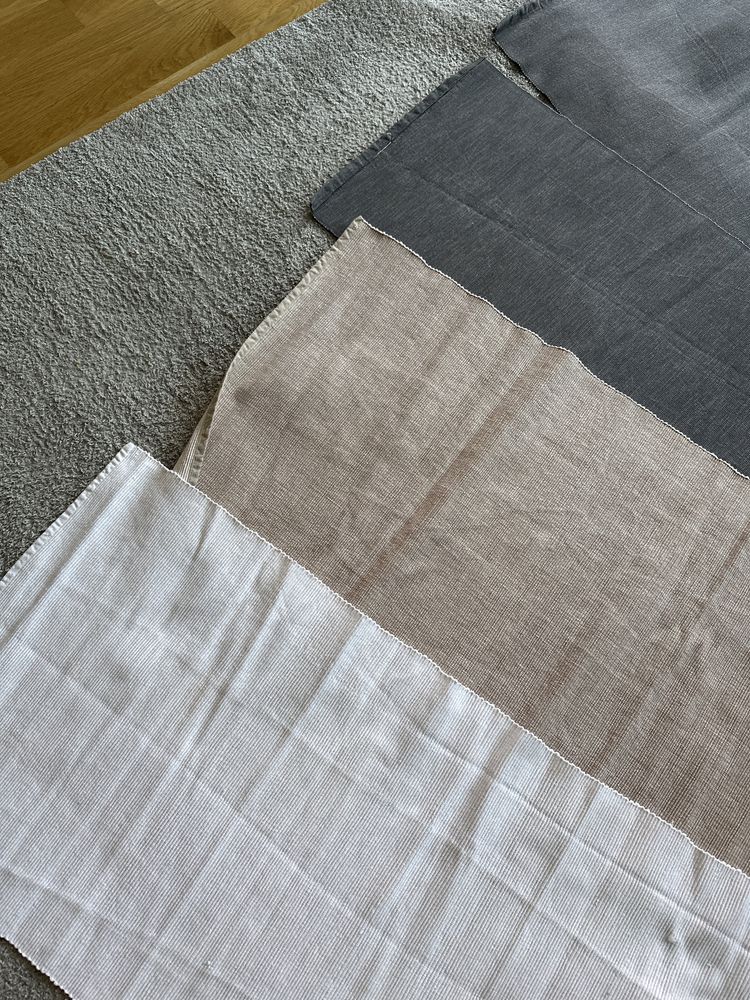 SVARTSENAP
Bieżnik, ciemnoszary, naturalny, biały, beżowy 35x130 cm