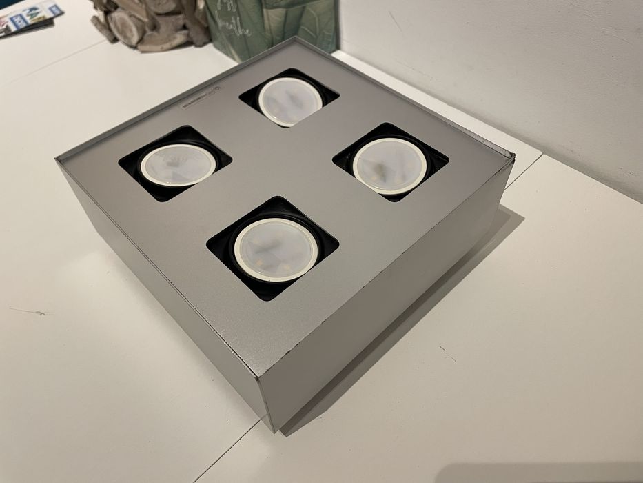 Lampa sufitowa, plafon 4 halogeny