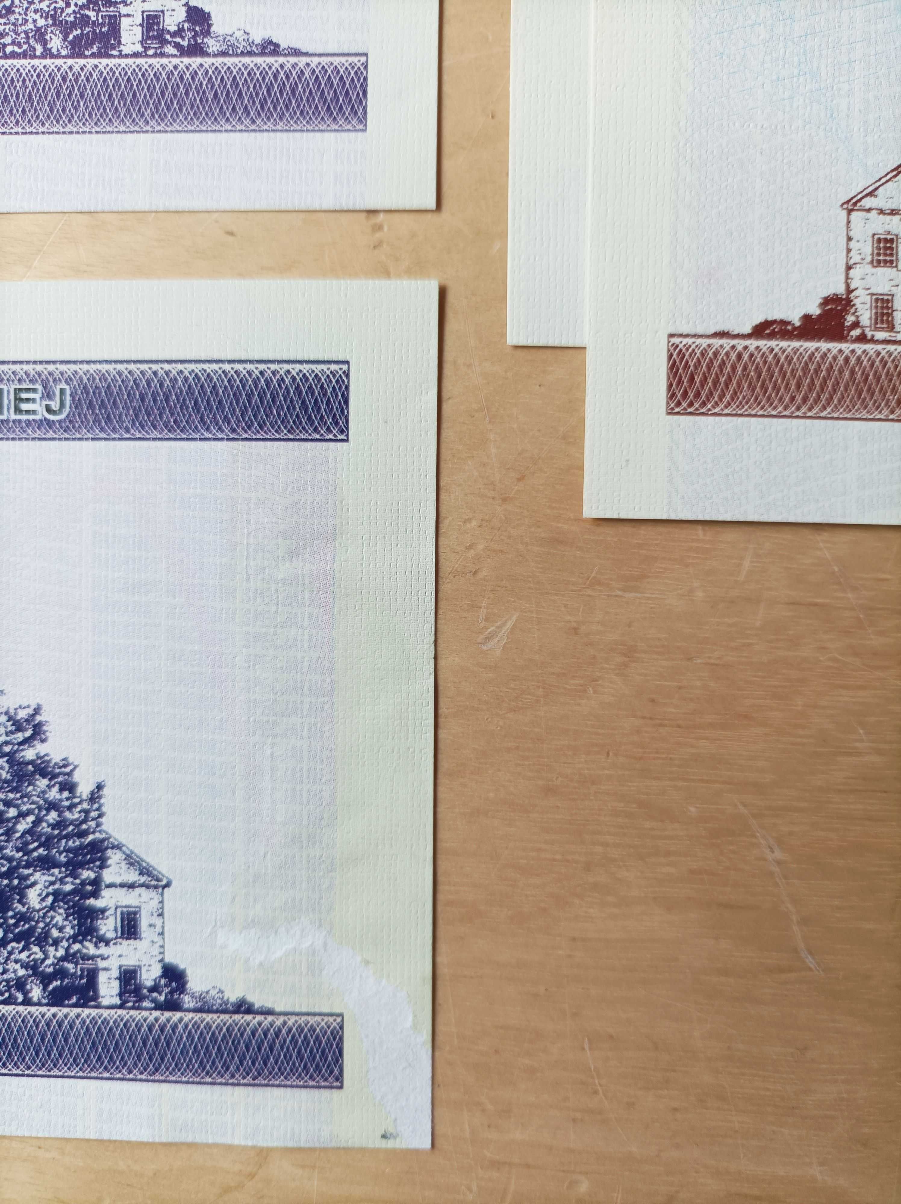 Kolekcja unikalnych banknotów Reader's Digest - stan BDB