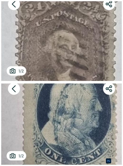 Znaczki pocztowe USA