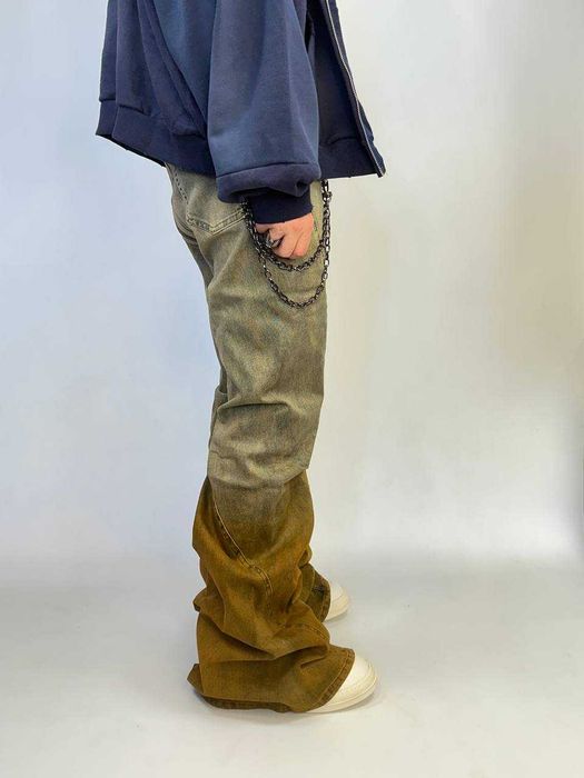 Rick Owens DRKSHDW jeans клеш кльош джинси flared джинсы opium archive