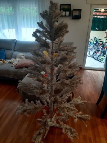 Árvore de Natal branca 180cm