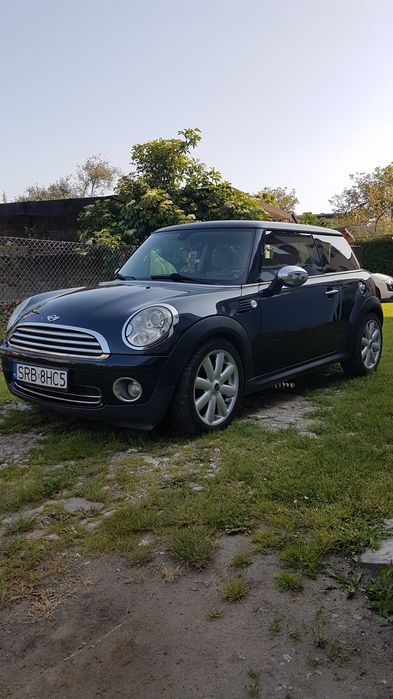 Śliczny Mini Cooper 1.6D.2007 rok.