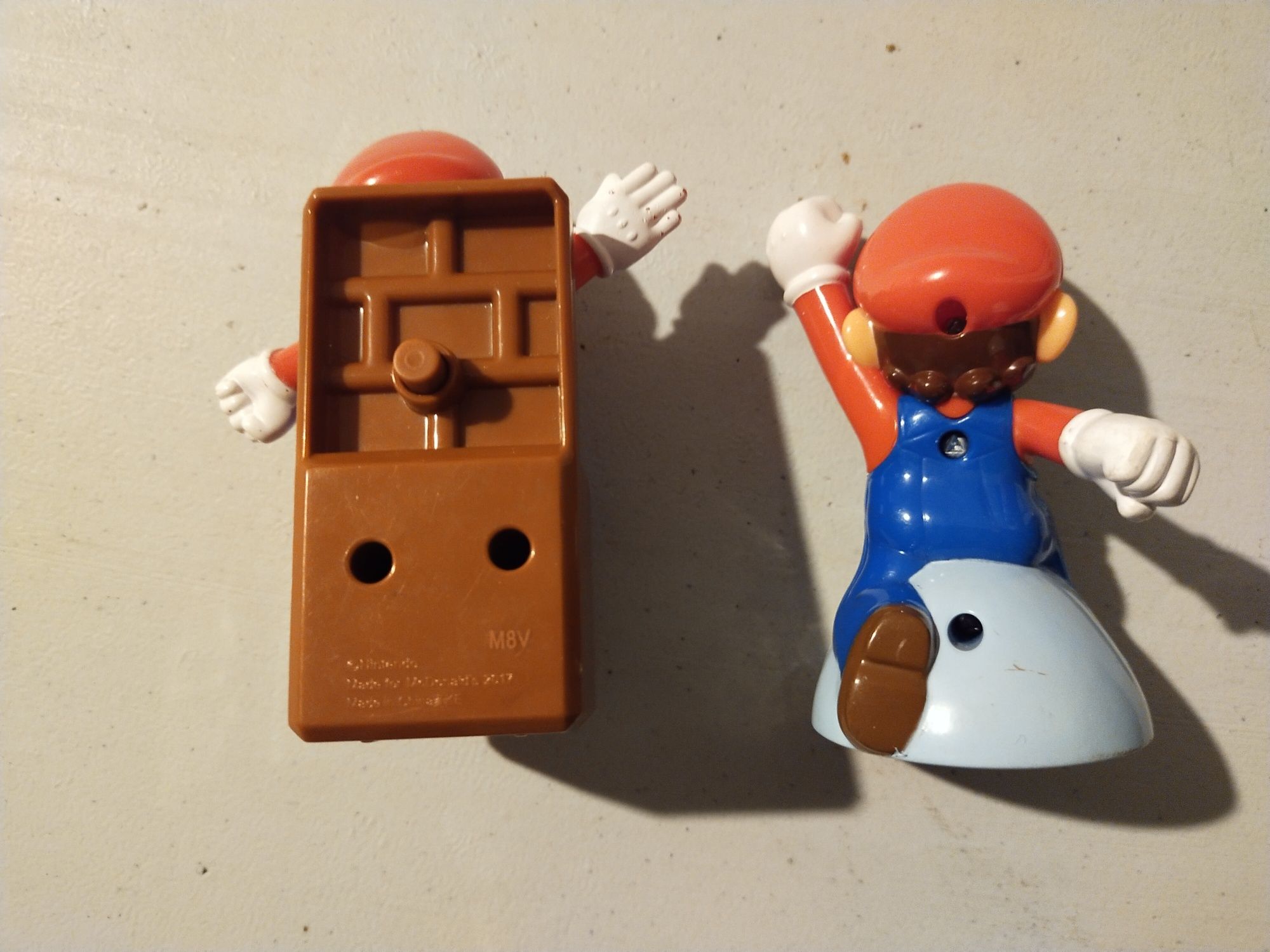 Brinquedos colecionáveis Mac Donalds Super Mario