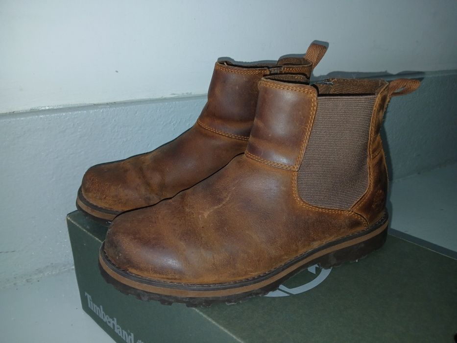 Botas Timberland Chelsea Courma Junior Tamanho 37