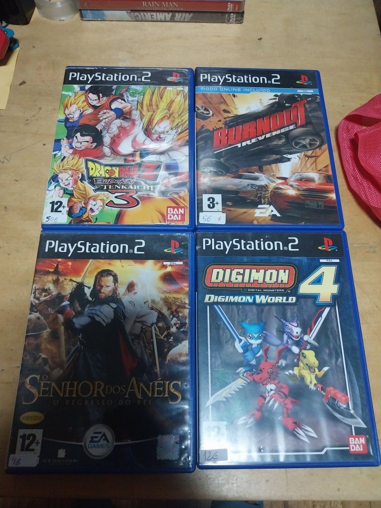 Lote 3 jogos playstation  2 ps2