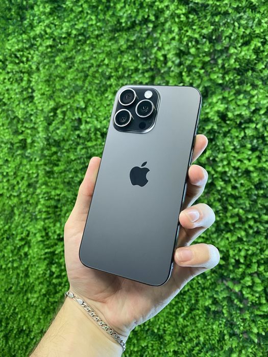 iPhone 15 Pro Max 256Gb Black Titanium Neverlock Гарний стан