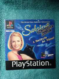 Ps1 Sabrina psx psone Książeczka Manual Angielski