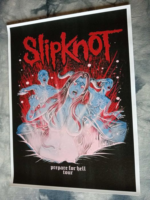 Plakat na płótnie zespołu muzycznego  slipknot