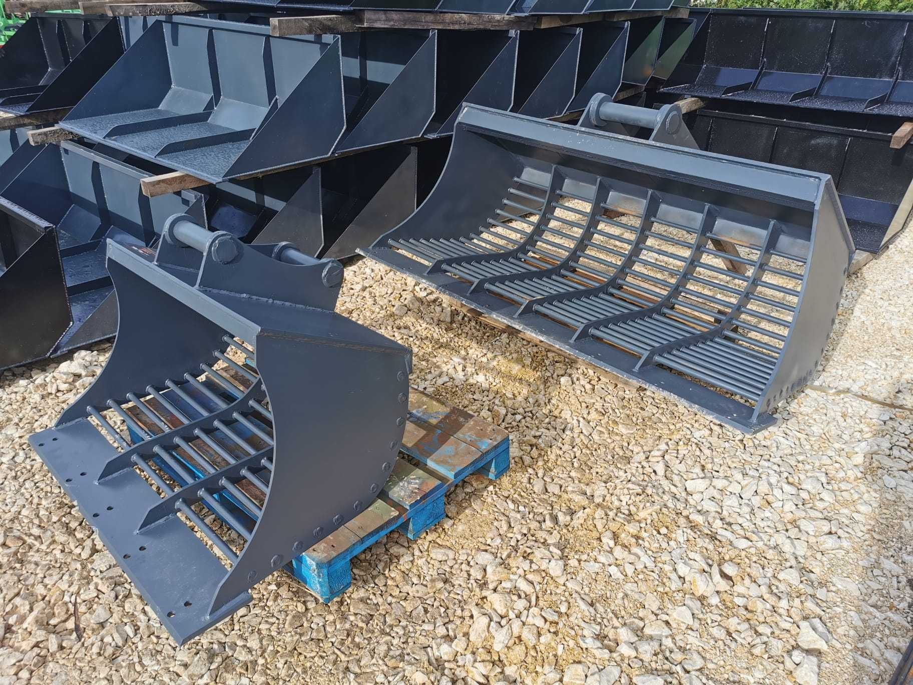 Ażurowa łycha przesiewowa do koparki Cat JCB i innych Producent