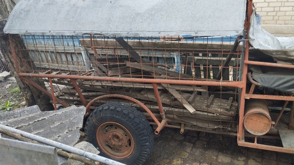 Трактор саморобний