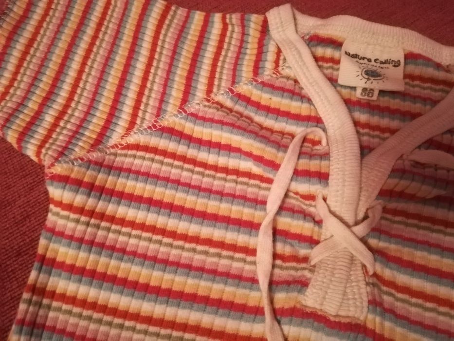 Bluzka 86 niemowlęca dla dziewczynki Nature Calling koszulka