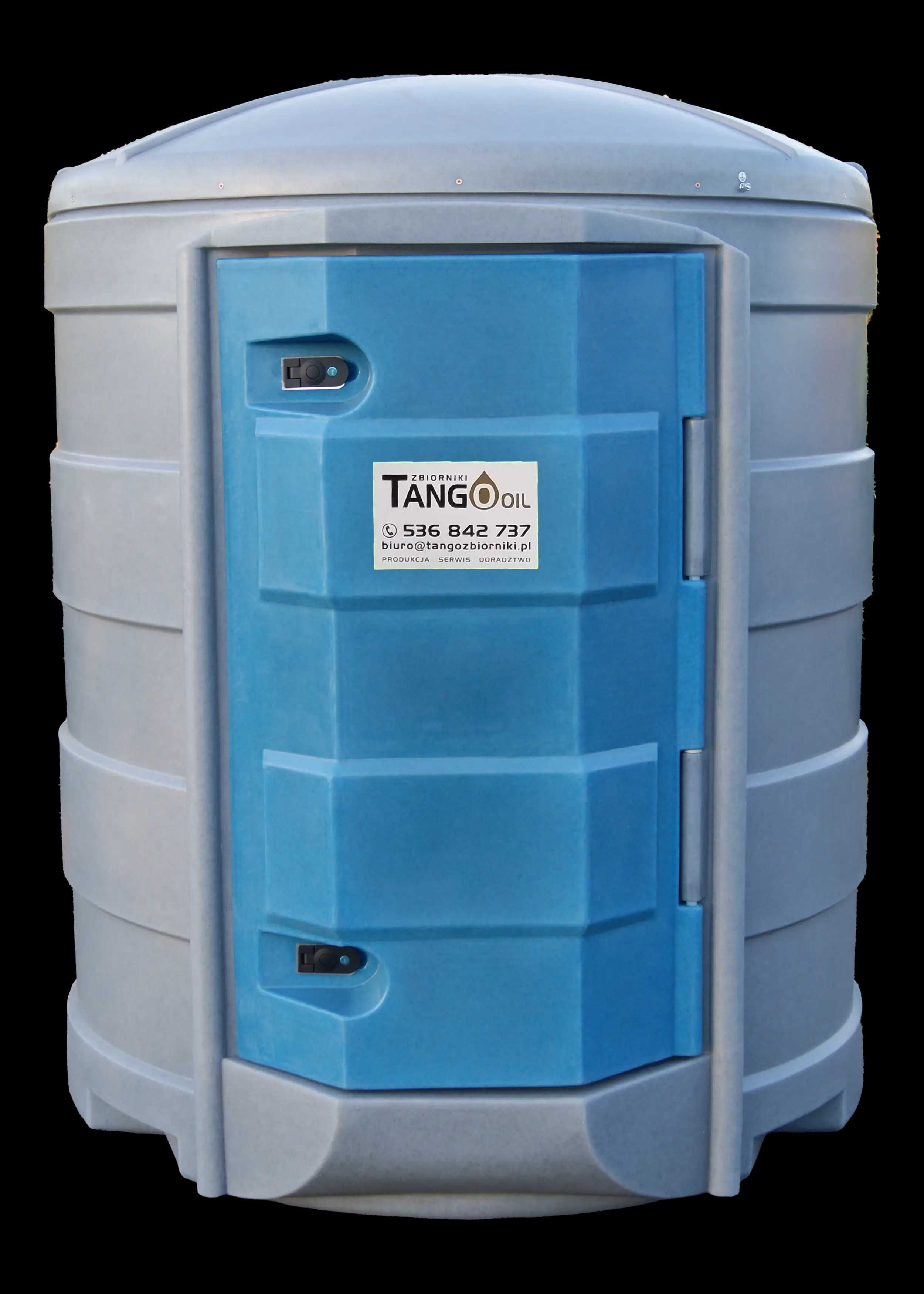 Zbiornik 2500l dwupłaszczowy na paliwo olej napędowy  Tango-oil